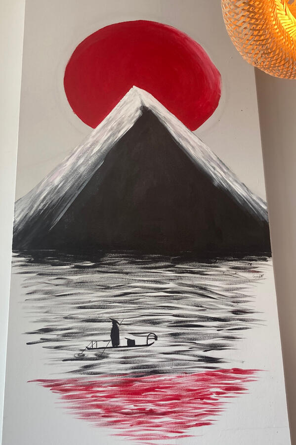 Fuji with fisherman (restaurant) Fuji with fisherman (restaurant)